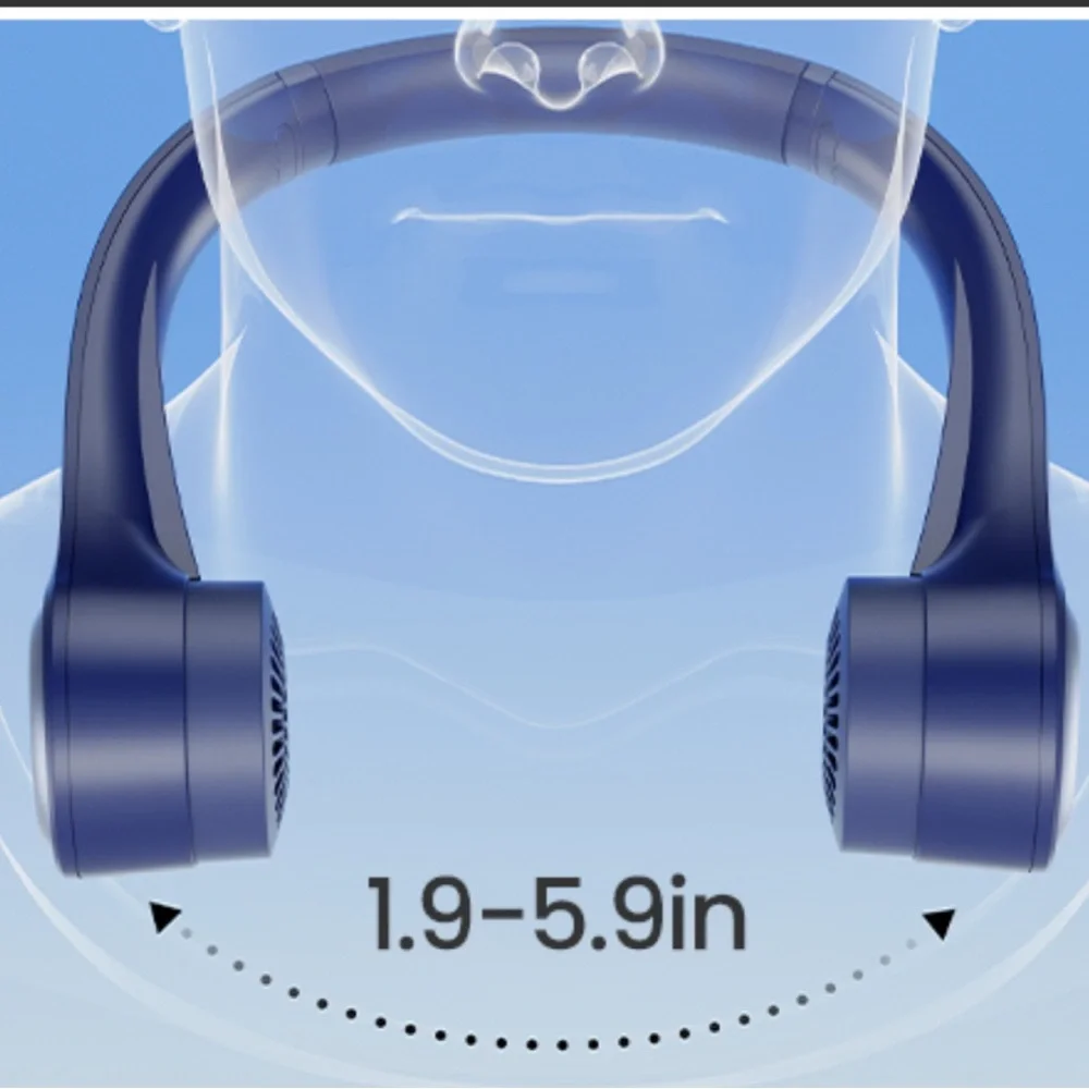 NEW Portable Neck Fan - Picture 9 of 11